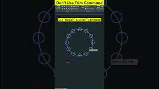 Region Command | Union Command in AutoCAD 