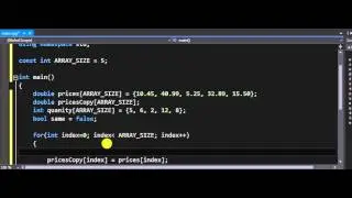 Array Assignments and Comparing Arrays