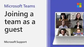 How to accept an invitation to join a team as a guest | Microsoft Teams