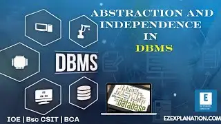 lec 3: ABSTRACTION AND INDEPENDENCE IN DATABASE