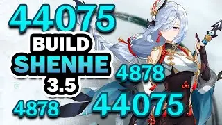 ❄️💖 LA MEJOR GUÍA Y BUILD COMPLETA F2P: SHENHE SUB DPS | GENSHIN IMPACT 3.5 |