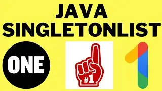 JAVA SINGLETONLIST EXAMPLE CODE DEMO | WHEN TO USE JAVA SINGLETONLIST CODE DEMO | InterviewDOT