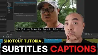 Shotcut How To Add Subtitles, Captions, and Credits | Shotcut Tutorial