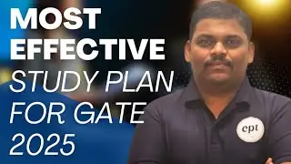 Most effective STUDY PLAN for GATE-2025