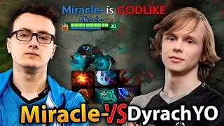 MIRACLE absolutely Dominated DYRACHYO with his Favorite CARRY Hero