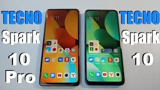 TECNO Spark 10 Pro vs TECNO Spark 10 В чём отличие? Какой выбрать?