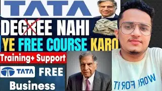 Earn Big With TATA 💰 Free Entrepreneurship Certification Course | Free Training + 100% Support
