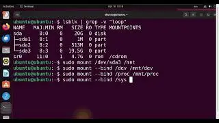 How to reset password for Linux User Account (user Root account unlocked or enabled) - Ubuntu