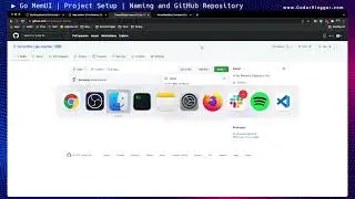 Project Setup / Naming, Project Setup and GitHub Repository (Go-MemUI Project)