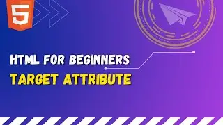 36 HTML a tag target attribute | HTML target attribute in anchor tag | Target _self vs _blank