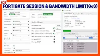 FortiGate Session limit Configuration