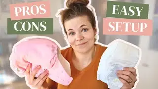 CLOTH DIAPERS VS. DISPOSABLE DIAPERS | Realistic pros/cons & simple setup