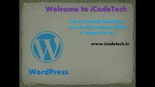 How to install Wordpress on Local Computer Using xampp for Beginners- 2019