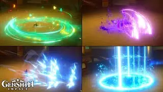 (UPDATED 4.2) ALL 5 STAR CHARACTERS BURST ANIMATION  IN THE OPERA EPICLESE 