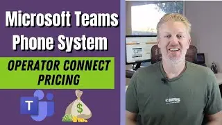 Microsoft Teams Phone System Operator Connect Pricing