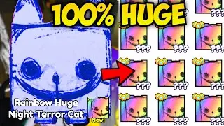 How To Get *INFINITE* HUGE NIGHT TERROR CATS In Pet Simulator 99!