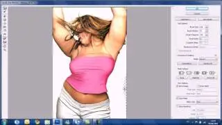 Photoshop CS5 Tutorial - Liquify Filter Virtual weightloss (HD)