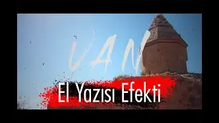 Premiere Pro'da El Yazısı Efekti Nasıl Yapılır | How to Write-On Text Effect | Premiere Tutorial