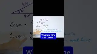 Practice with Force and Sine & Cosine