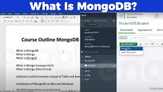 What Is MongoDB? | MongoDB Introduction + Installation | Explained step by step