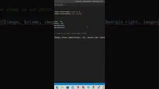 Image Watermark Using PHP | Watermark on Image | Photo Stamp PHP | Watermark PHP #shorts