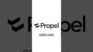 Propel historical logos