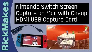 Nintendo Switch Screen Capture on Mac with Cheap HDMI USB Capture Card