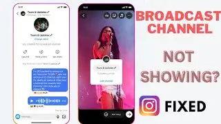 Broadcast Channel Option Not Showing On Instagram Problem Solved