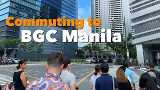 Commuting to BGC Manila, Philippines: Bus and Train