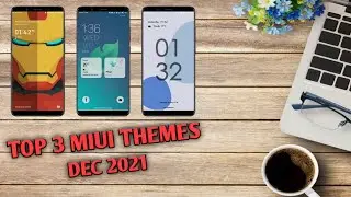 Top 3 MIUI 12/12.5 Themes for XIAOMI Phones of  Dec 2021 | TechMech #miuithemes #bestmiuithemes