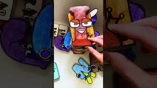 1 2 3 TOWER SONG Paper SPANISH Alphabet Lore 