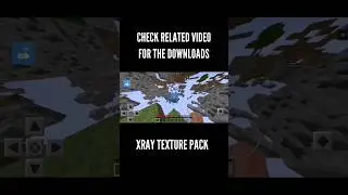 Xray Texture Pack For MCPE 1.20.72 #mcpe #texturepack #minecrafthacks