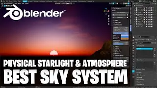 Create Real-time Sky & Atmosphere in Blender | PSA Addon Full Tutorial