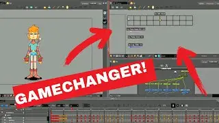 How to Create a Control Panel for your Master Controllers in Toonboom Harmony 22 (MUST WATCH)
