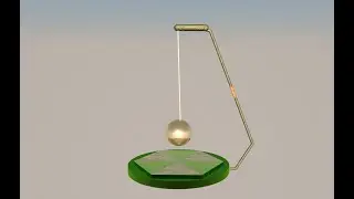 Lesson creating and animating a pendulum in cinema 4d