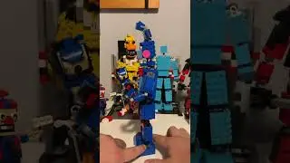 Lego fnaf pizzeria simulator moc: Rockstar Bonnie 