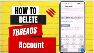 How to delete threads account |Delete threads account permanently