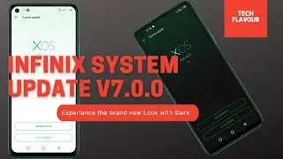 Infinix System Update App New Version | XOS 7 Now support Dark Mode