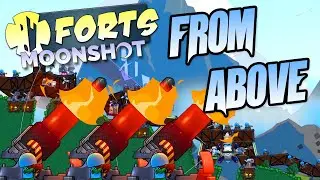 Never Ending Howitzer Assault - Forts Moonshot Campaign Gameplay