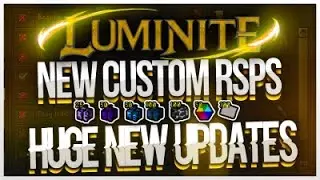 THIS NEW CUSTOM RSPS JUST RELEASED A MASSIVE UPDATE!! | *FREE STUFF* (HUGE GIVEAWAYS) - Luminite