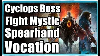 Dragon's Dogma 2 Cyclops Boss Fight (Mystic Spearhand Vocation)