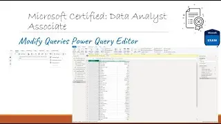 Modify Queries Power Query Editor