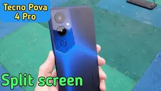 Split Screen Enable In Tecno Pova 4 Pro, How To Enable Dual Screen In Tecno Pova 4 Pro,