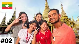 First Day In Myanmar During War