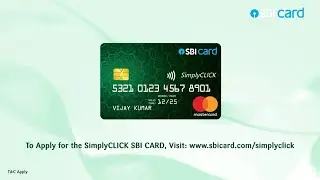 The Many Rewards of the SimplyCLICK SBI Card