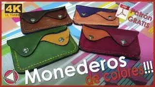 LEATHER WALLET 😋#TUTORIAL step by step