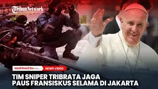 Tim Sniper Jaga Paus Fransiskus Selama di Jakarta