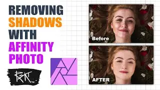 How to remove shadows with Affinity Photo