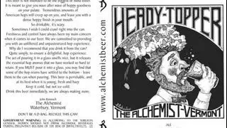 Beer Review 80: Heady Topper - The Achemist