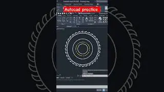 Autocad mechanical practice drawing | 2d drawing | autocad tutorial in hindi | autocad 2d